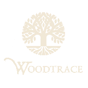 Woodtrace tree and wordmark.